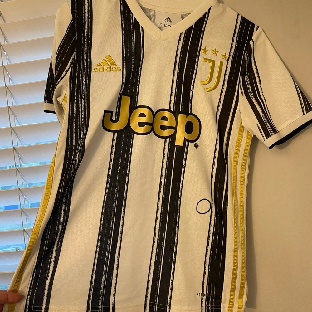 Juventus jeep soccer jersey
